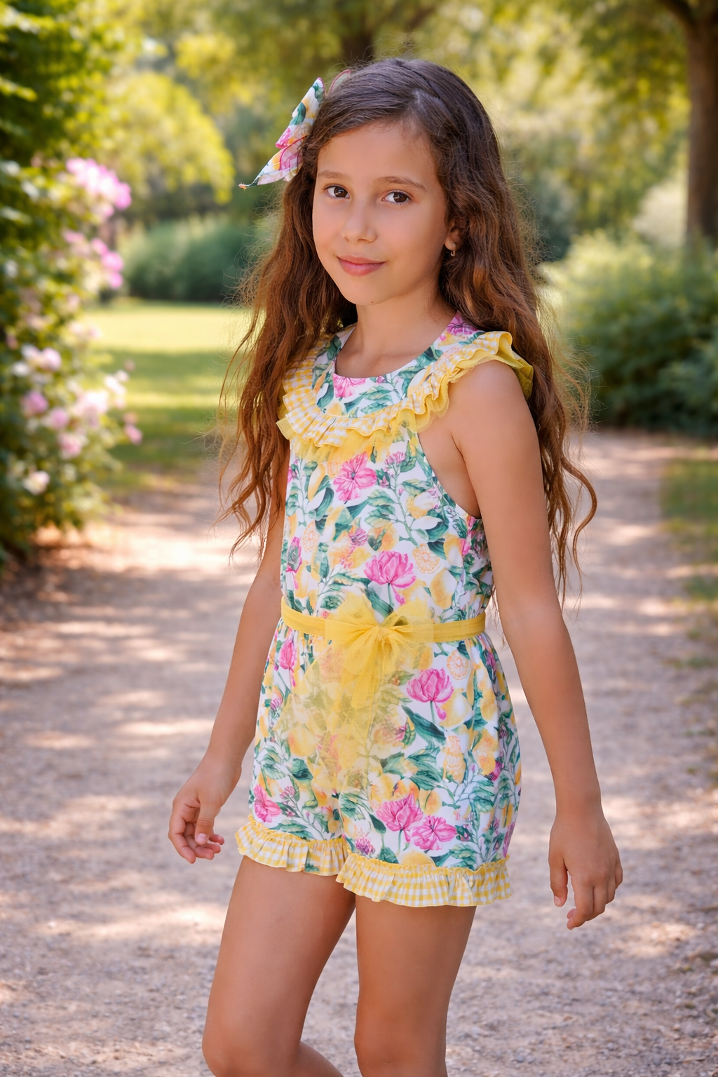 Babine SS26 PRE - ORDER - Girls Lemons Collection Playsuit