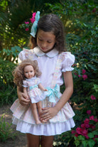 Babine SS26 PRE - ORDER - Girls Pastel Abstract Skirt & Blouse Set