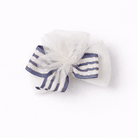 Basmarti SS26 - Girls Siroko White & Navy Sailor Dress