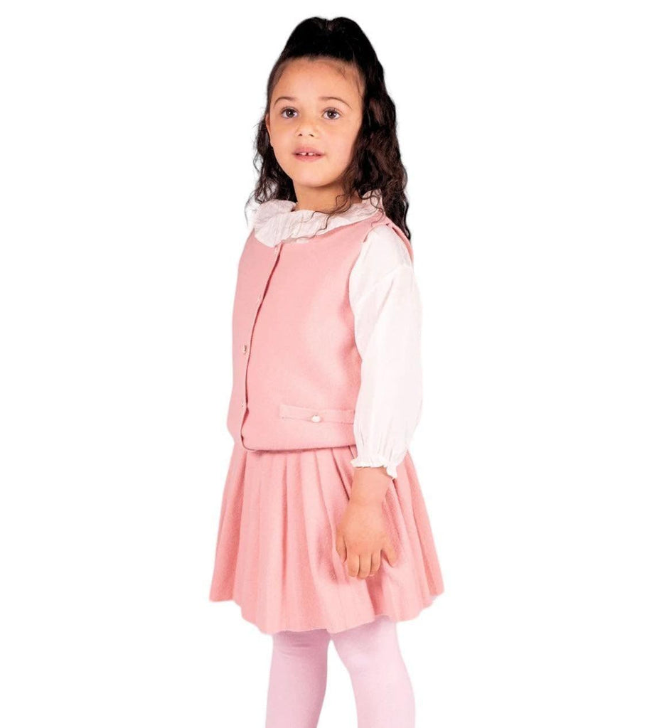 CLEARANCE DEAL - Beau KiD - Girls 3pc Pink Knitted Set - Mariposa Children's Boutique