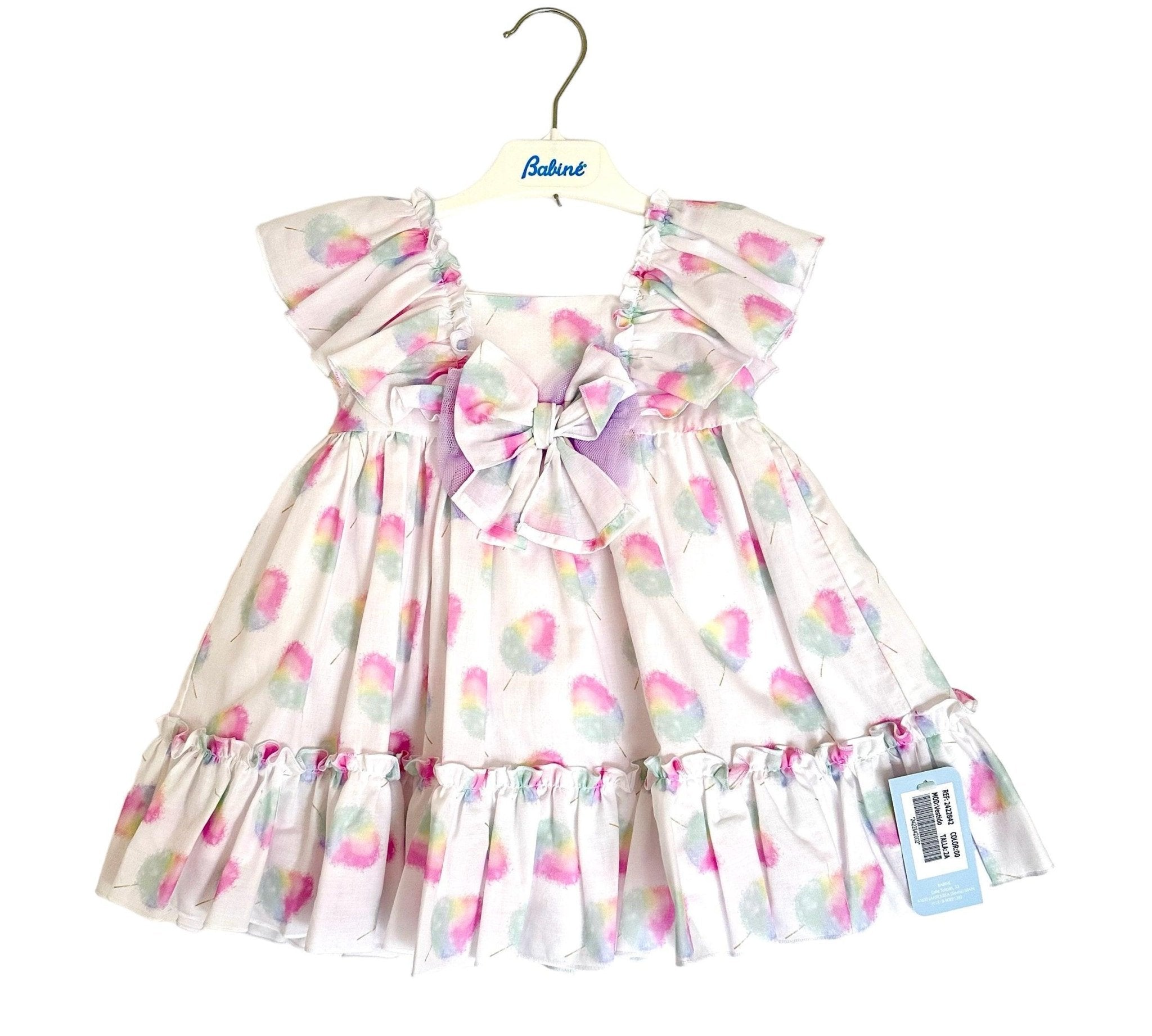 CLEARANCE SALE - Babine - Girls Candyfloss Summer Dress - Mariposa Children's Boutique