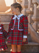 Clearance Sale Meraki Bambini - Baby Girls Red Tartan Dress