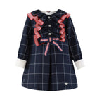 Clearance Sale Miranda - Girl's Navy & Red Dress