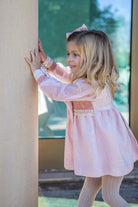 Clearance Sale Naxos - Girl's Pink Damask Dress