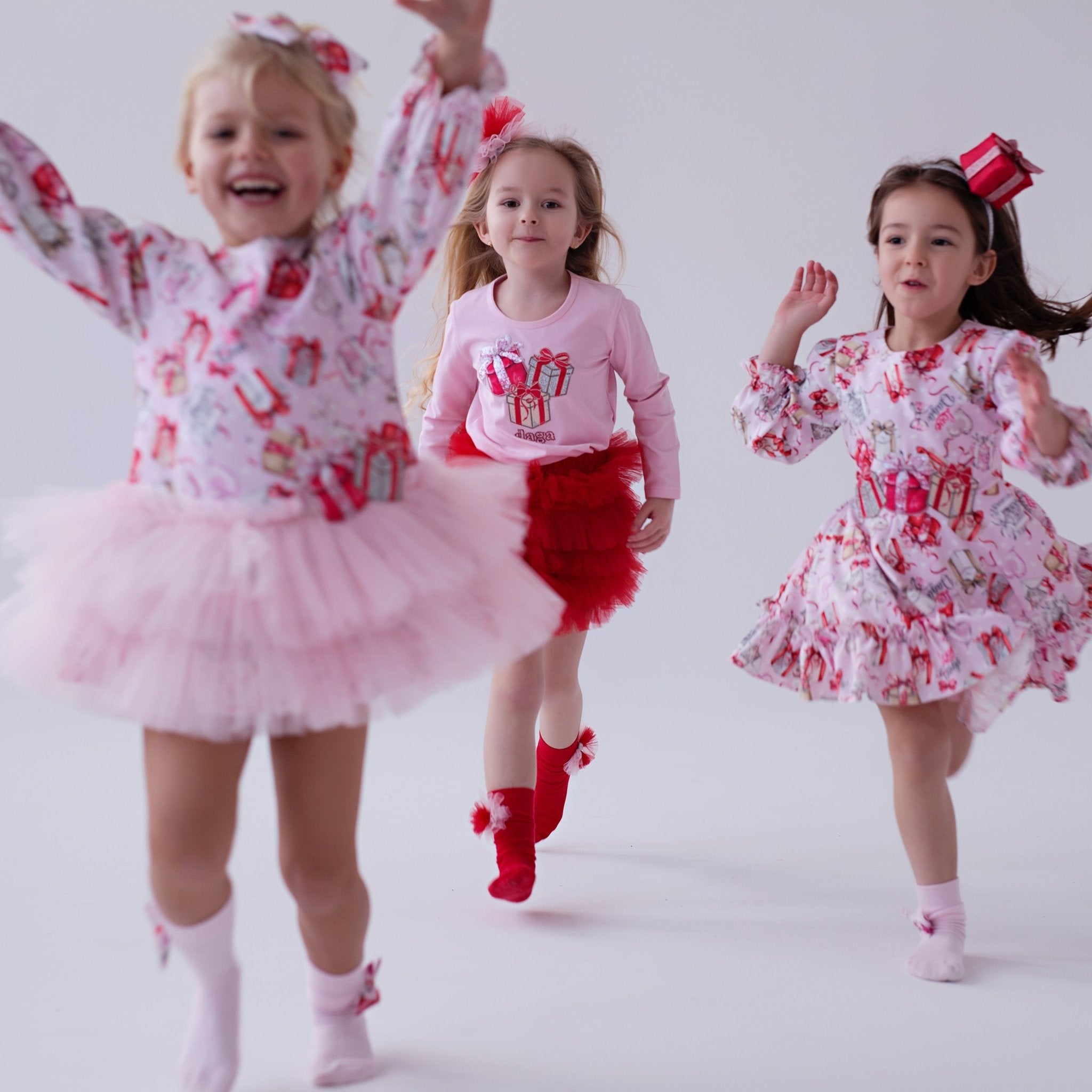 DAGA AW25 PRE - ORDER - Girls Magical Surprises Pink Printed Dress