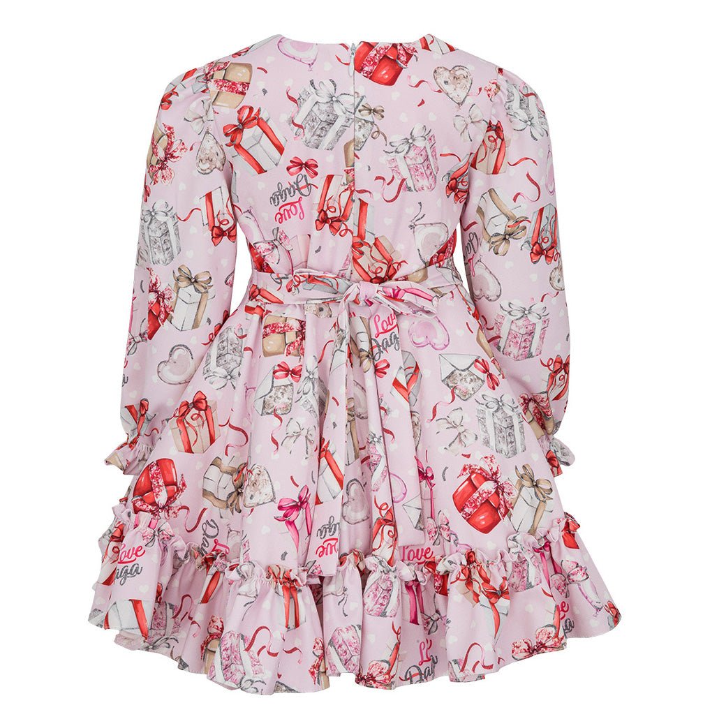 DAGA AW25 PRE - ORDER - Girls Magical Surprises Pink Printed Dress