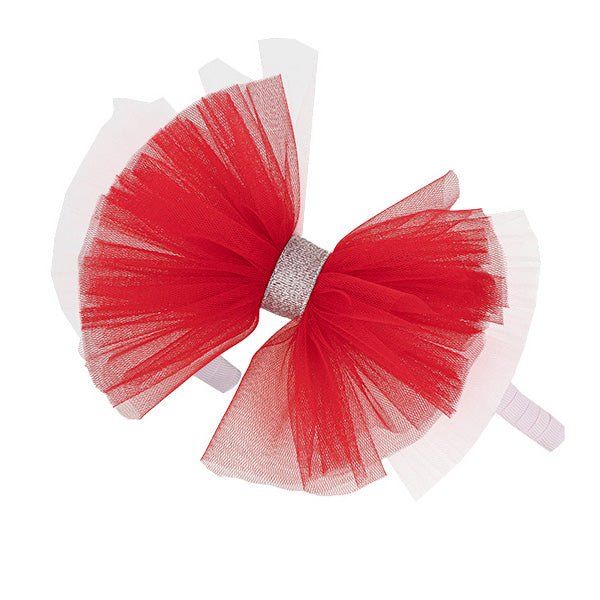 DAGA AW25 PRE - ORDER - Girls Magical Surprises Red Tulle Headpiece