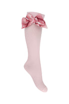 DAGA AW26 Love Story Pink Knee High Socks
