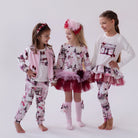 Three children wearing DAGA AW25 Fashion Street Collections