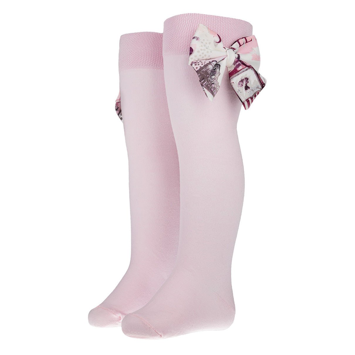 DAGA Fashion Street Burgundy & Pink Dress, Headpiece & Socks
