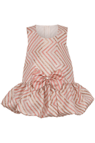 DAGA Girls Sparkle Blush Pinafore Dress for AW26 at Mariposa Children's Boutique  | AW26 PRE-ORDER