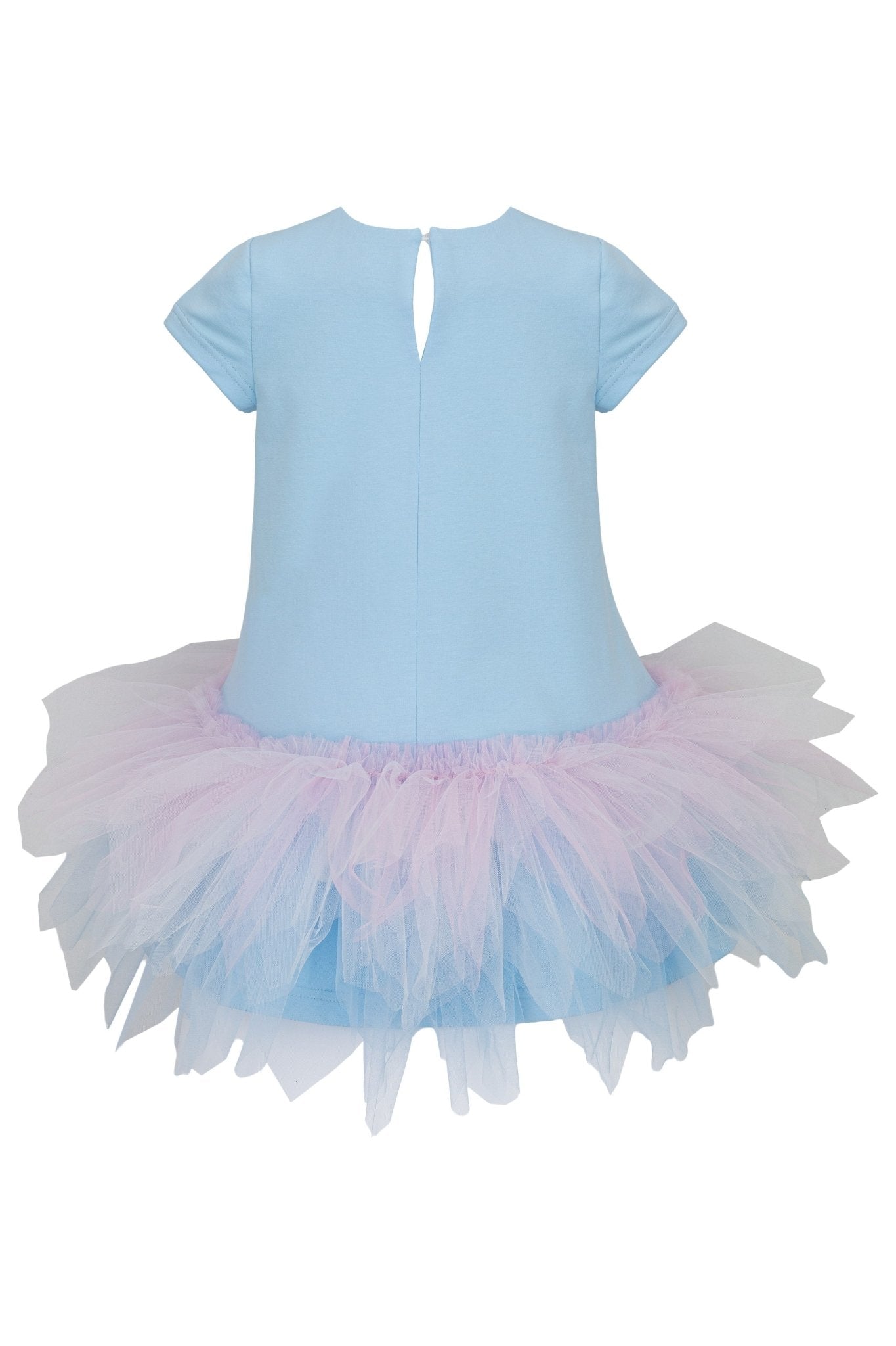 DAGA SS26 - Girls Blue & Pink Ceremony Tulle Dress
