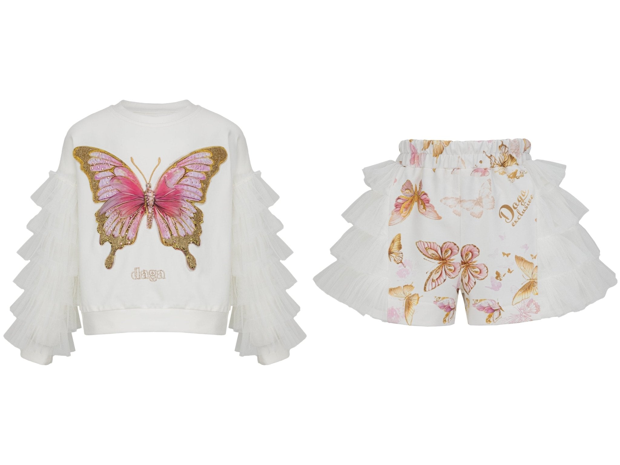 DAGA SS26 PRE - ORDER - Twinkle Flight Sweater & Shorts Set