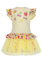 DAGA SS26 Tutti Frutti PRE - ORDER - Girls Lemon & Multicolour Dress