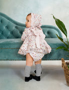 DBB aw25 Baby dress with bonnet