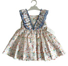 El Copo Lililu SS24 - Girls Multi Colour Parrot Print Dress - Mariposa Children's Boutique