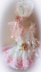Ela Confeccion SS26 PRE - ORDER - Girls Pink & Ivory Lace Dress