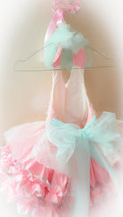 Ela Confeccion SS26 PRE - ORDER - Girls Pink & Mint Tulle Dress