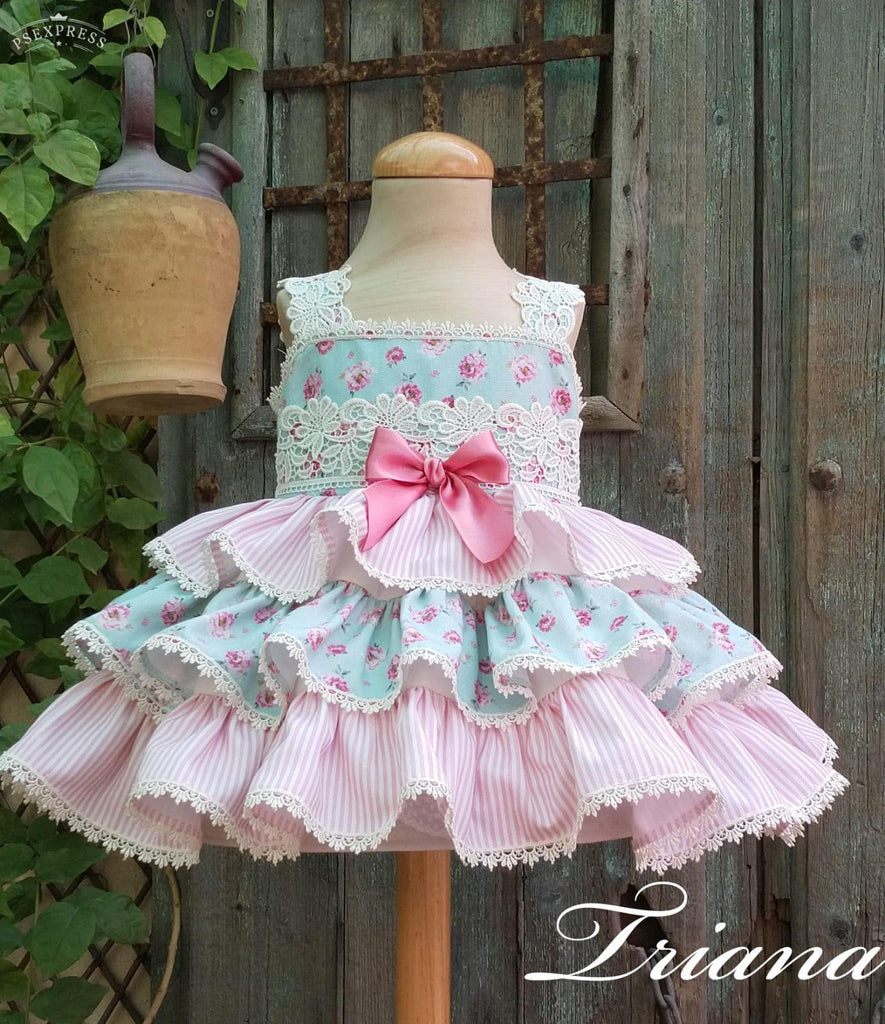 Exclusive Collection - Triana Dress IN-STOCK NOW - Mariposa Children's Boutique