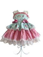 Exclusive - Girl’s Macarena Handmade in Spain Dress IN-STOCK - Mariposa Children's Boutique