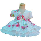 Exclusive Made to Order Carmen Floral Print Dress - Mariposa Children's Boutique