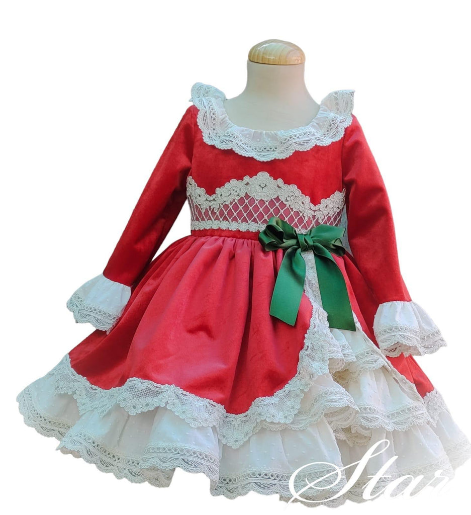 Exclusive Star Dress Handmade to Order - Mariposa Children's Boutique