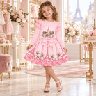 Giorgio Bambini Girls Pink Paris Skirt Set | AW26