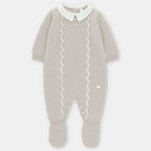 Martin Aranda AW25 - Baby Girl's Pink Knitted Romper Suit