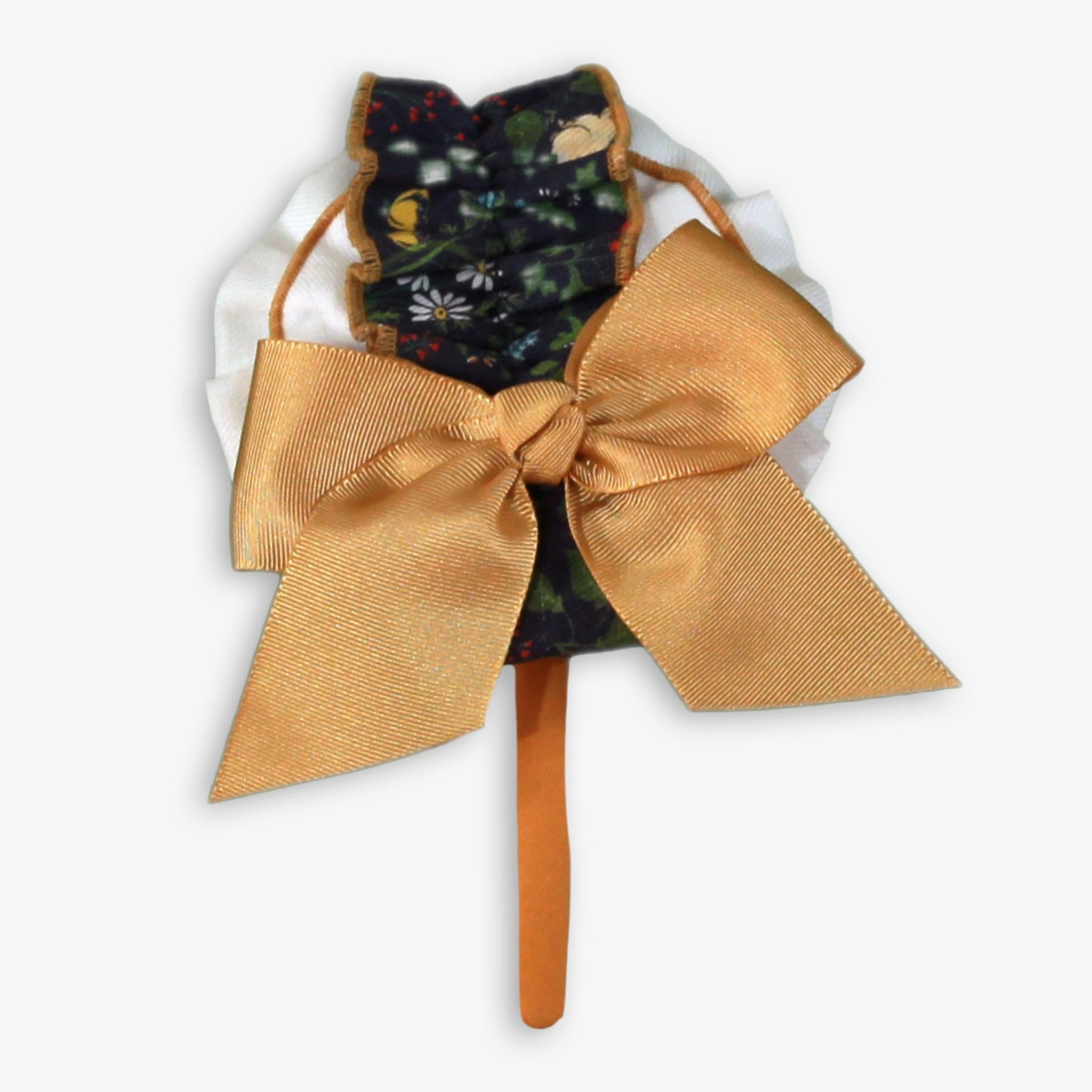 Miranda AW25 Girl's Navy & Mustard Headpiece