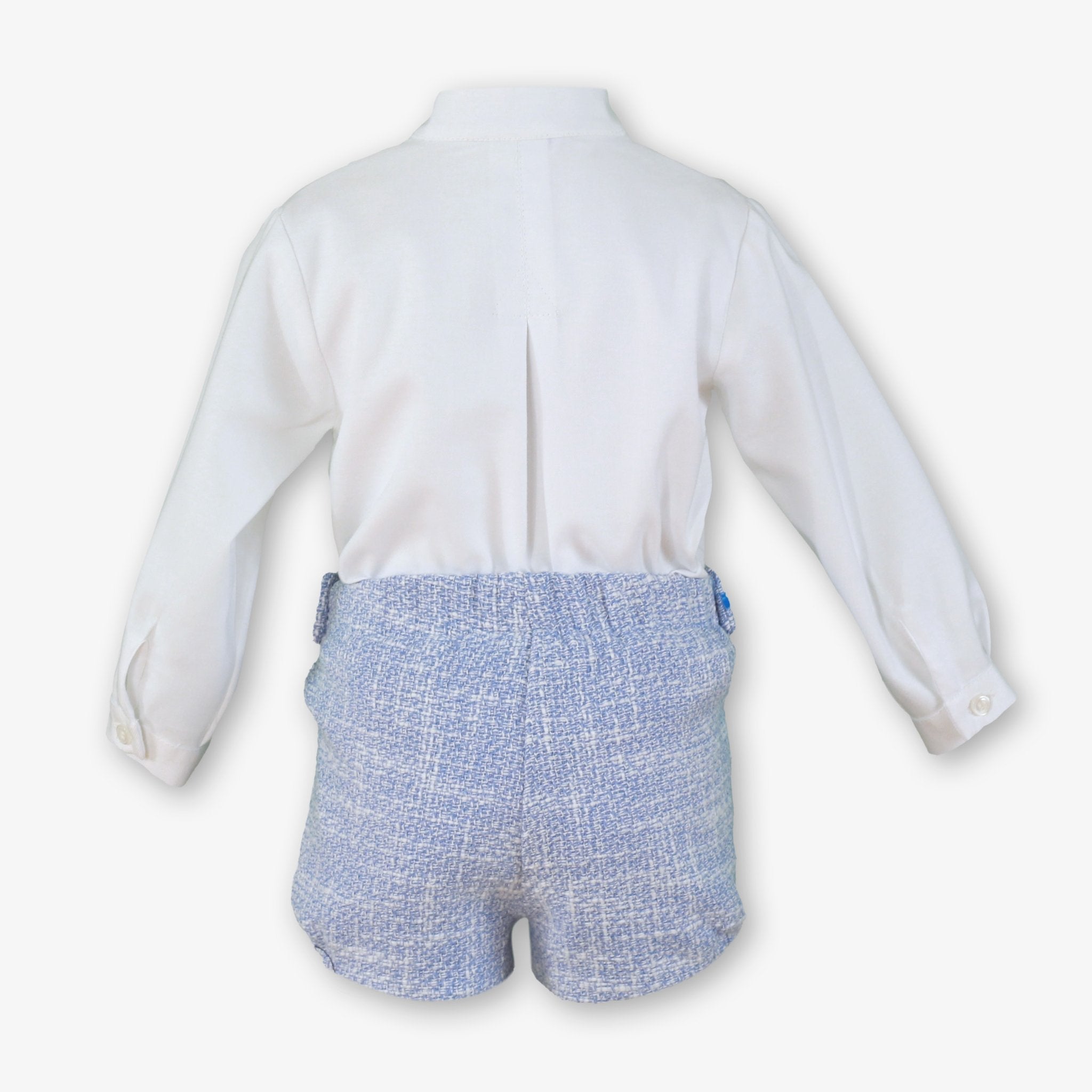Miranda Baby Boys Blue Shorts & Shirt Set | AW26 PRE-ORDER