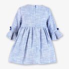 Miranda Girls Blue Tweed Dress | AW26 PRE-ORDER