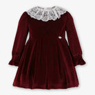 Miranda Girls Burgundy Headpiece | AW26 PRE-ORDER