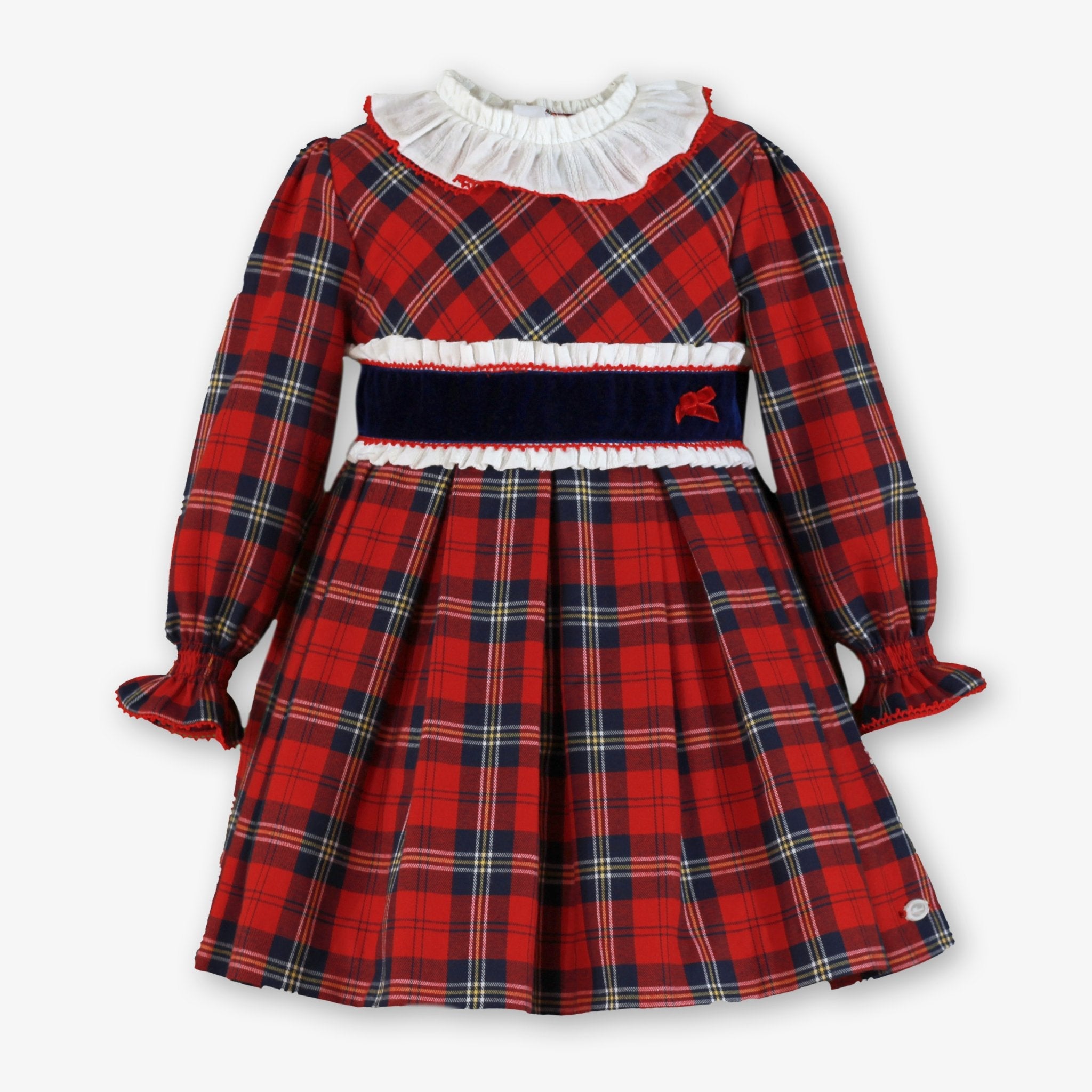 Miranda Girls Tartan Print Dress | AW26 PRE-ORDER