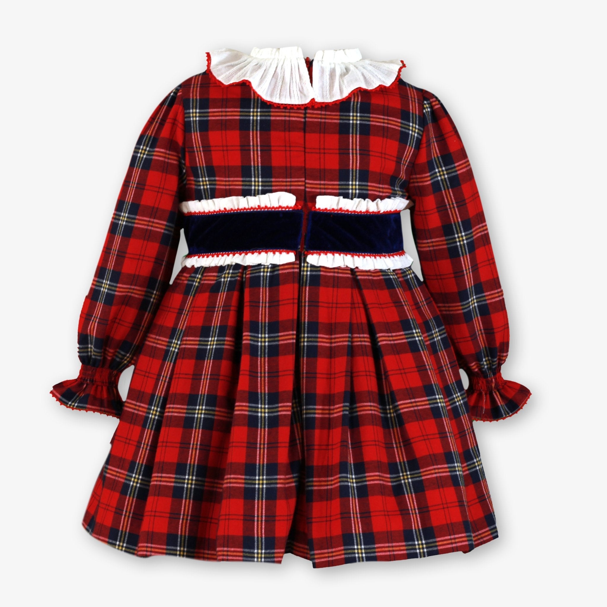 Miranda Girls Tartan Print Dress | AW26 PRE-ORDER