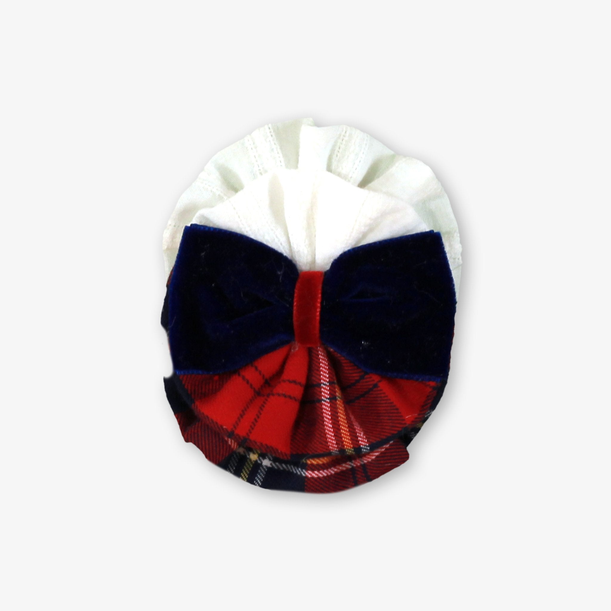 Miranda Girls Tartan Print Headpiece | AW26 PRE-ORDER
