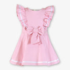 Miranda SS26 - Girls Pink Bow Dress 253V