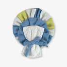 Miranda SS26 PRE - ORDER - Girls Blue & Lemon Stripe Headpiece