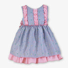 Miranda SS26 PRE - ORDER - Girls Blue & Pink Dress