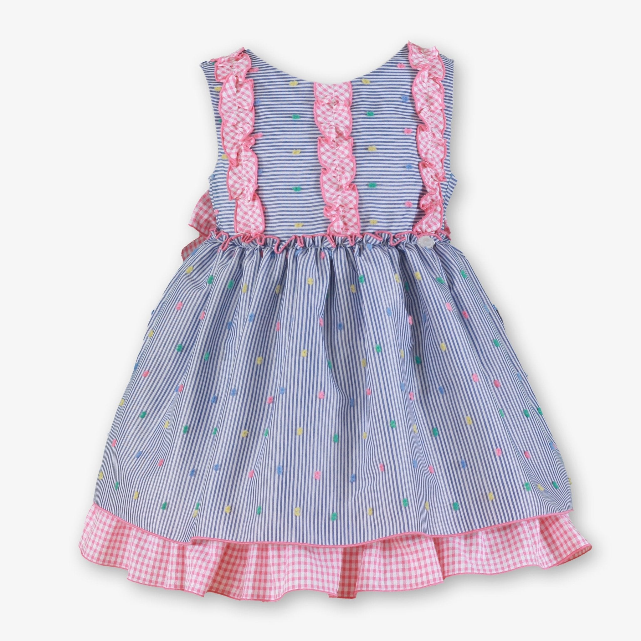 Miranda SS26 PRE - ORDER - Girls Blue & Pink Dress