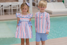 Miranda SS26 PRE - ORDER - Girls Multicolour Stripe Dress