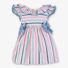 Miranda SS26 PRE - ORDER - Girls Multicolour Stripe Dress