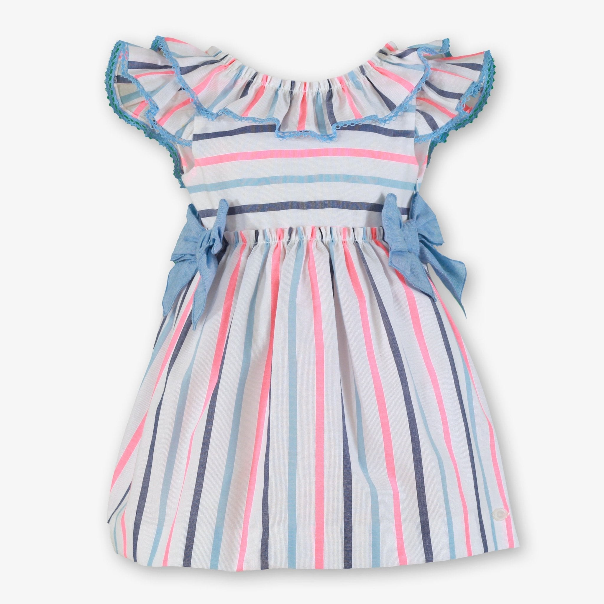 Miranda SS26 PRE - ORDER - Girls Multicolour Stripe Dress