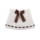 Naxos Girls Cream & Chocolate Skirt, Blouse & Jacket Set | AW26