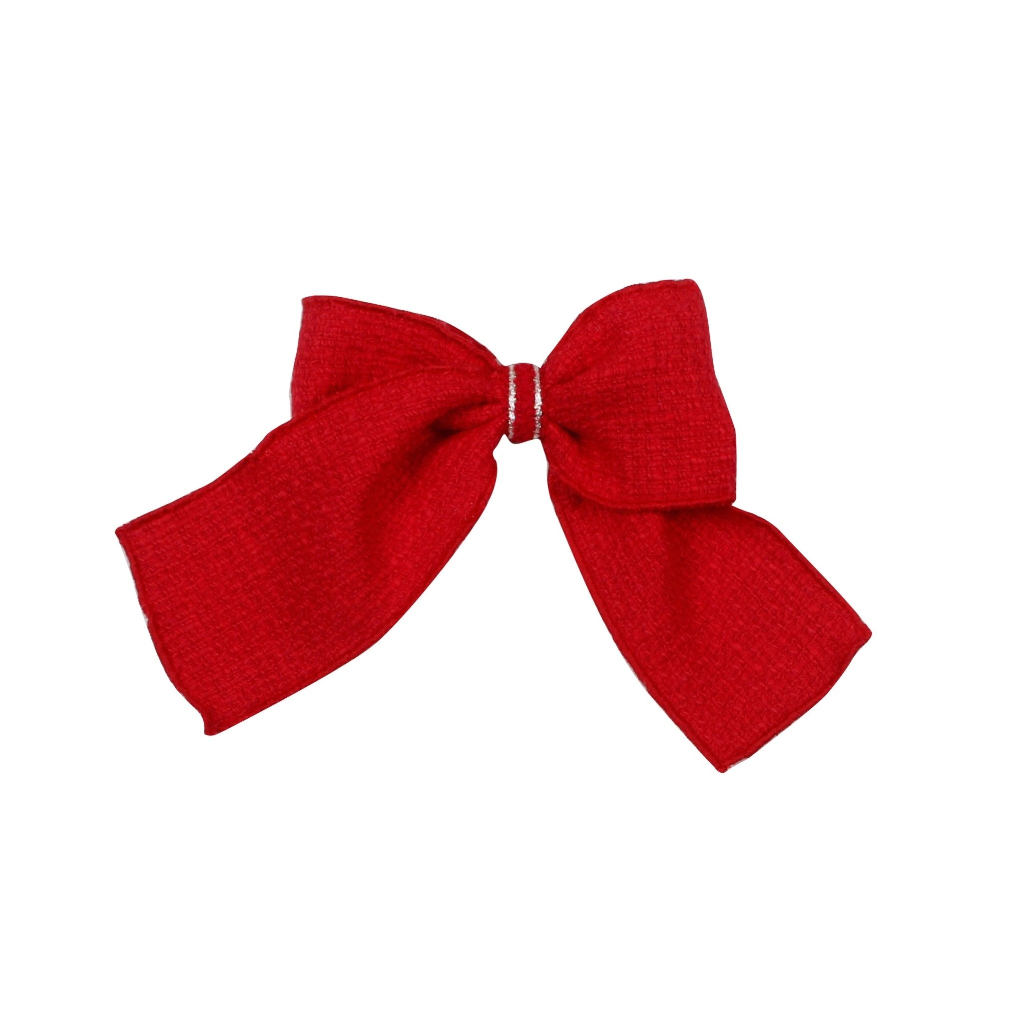 Naxos AW26 Red Hairbow - new season Naxos Children's Wear at Mariposa Children's Boutique 