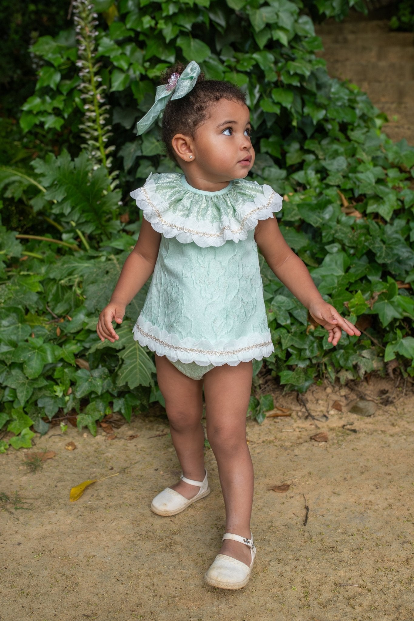 Naxos SS26 - Girls Mint Headpiece