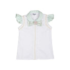 Naxos SS26 - Girls Mint Skirt and Blouse Set