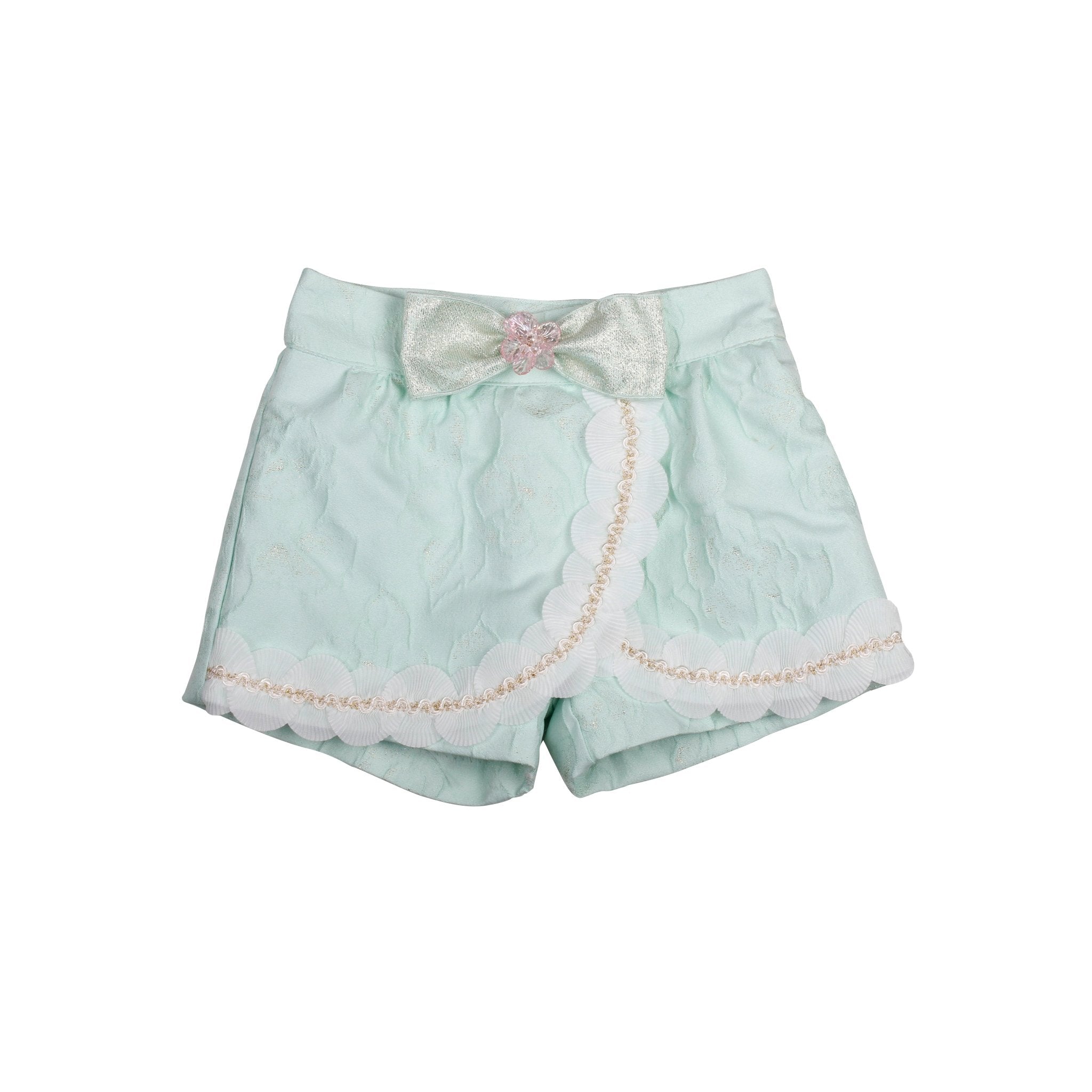 Naxos SS26 - Girls Mint Skirt and Blouse Set