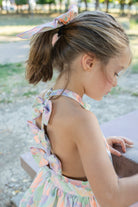Naxos SS26 - Girls Multicoloured Bow Back Design Dress