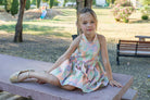 Naxos SS26 - Girls Multicoloured Bow Back Design Dress