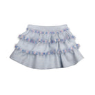 Naxos SS26 - Girls Pastel Tweed Skirt and Blouse Set